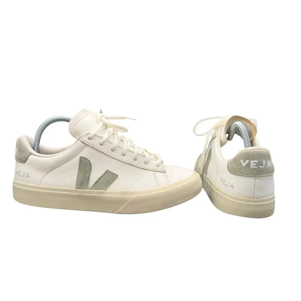 VEJA Campo White Sage Suede V Leather Sneakers Women’s US 7.5 EU 38.5
